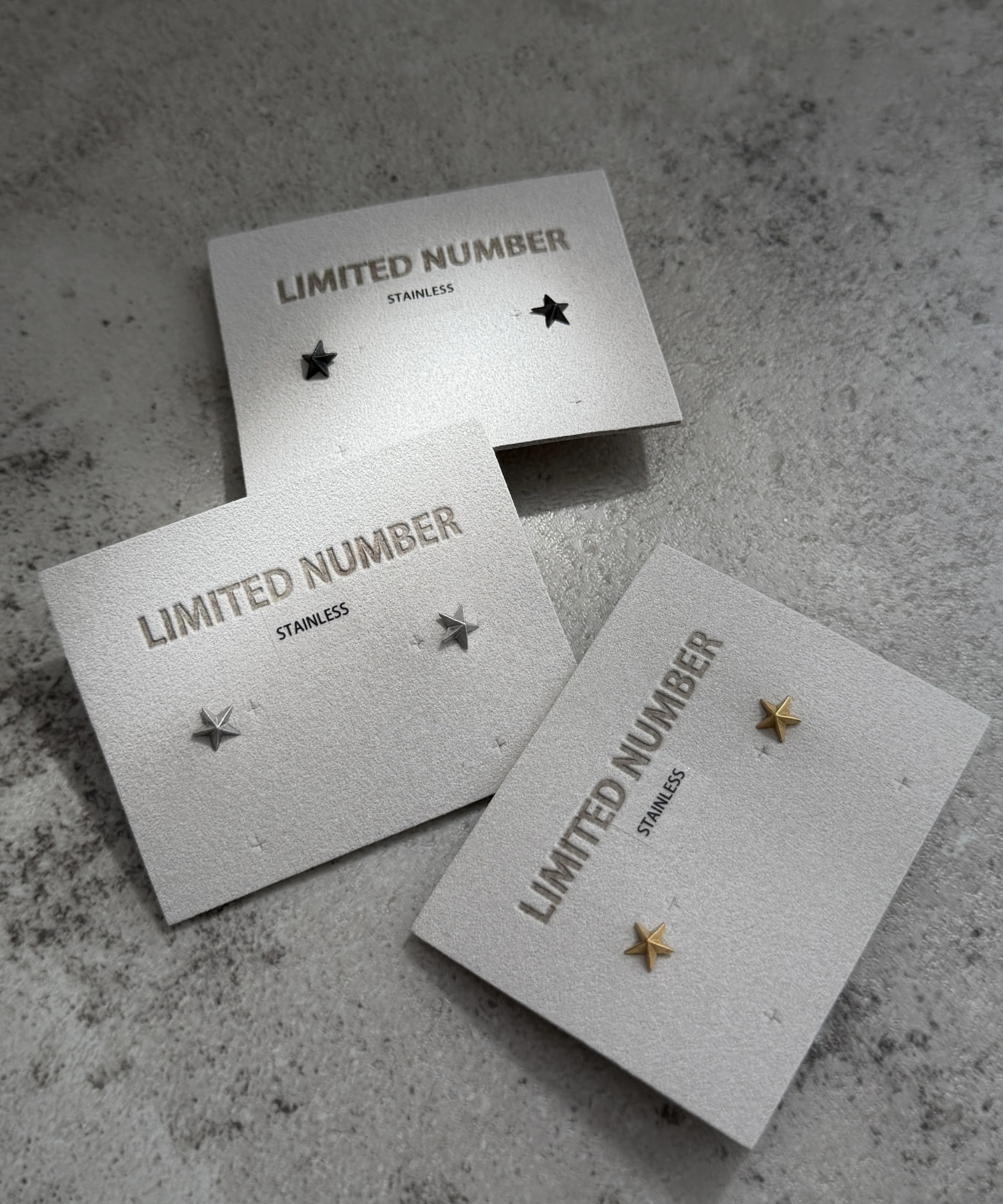 【LIMITED NUMBER】316Lステンレススタードットピアス
